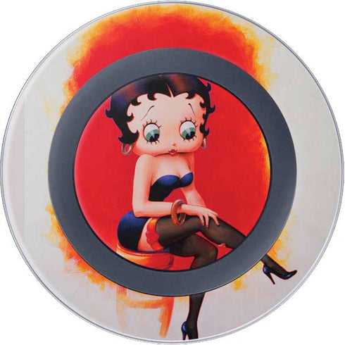 Betty Boop Stockings Wireless Charger Skin