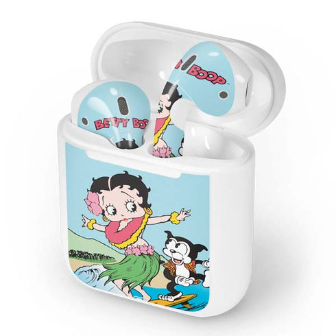 Betty Boop Surfing Apple AirPods Skin