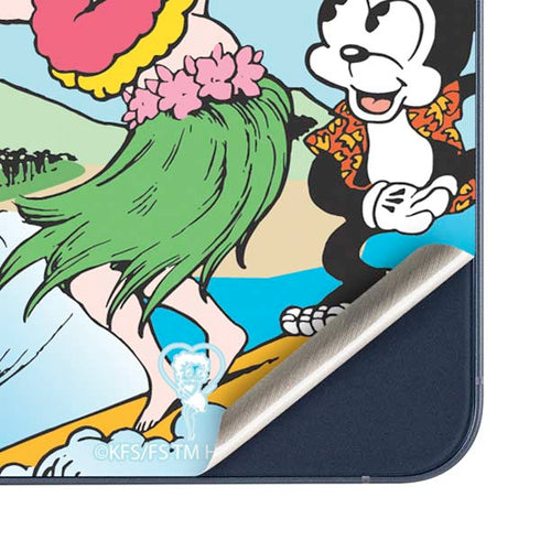 Betty Boop Surfing Galaxy A35 5G Skin