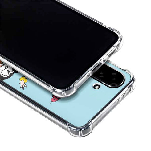 Betty Boop Surfing Galaxy A36 5G Clear Case