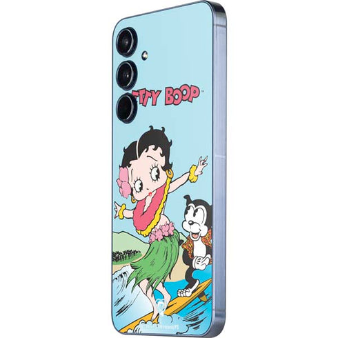 Betty Boop Surfing Galaxy A36 5G Skin