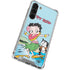 Betty Boop Surfing Galaxy S24 FE Clear Case