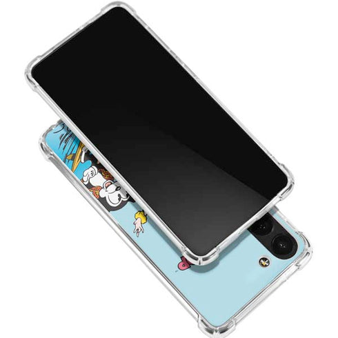 Betty Boop Surfing Galaxy S24 FE Clear Case
