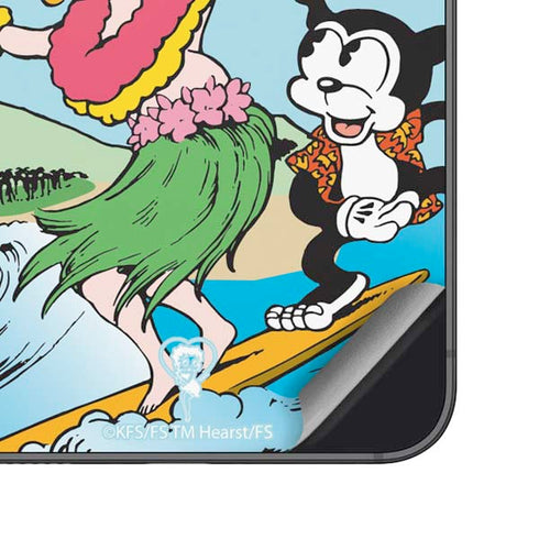 Betty Boop Surfing Galaxy S25 Plus Skin