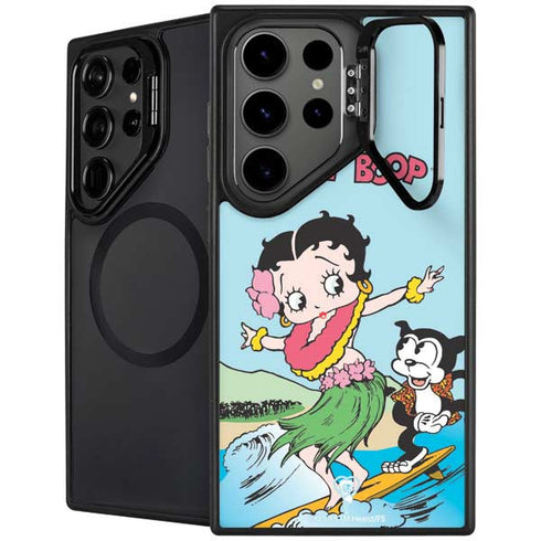 Betty Boop Surfing Galaxy Cases