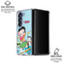 Betty Boop Surfing Galaxy Z Fold6 Clear Case