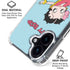 Betty Boop Surfing iPhone 16 Clear Case