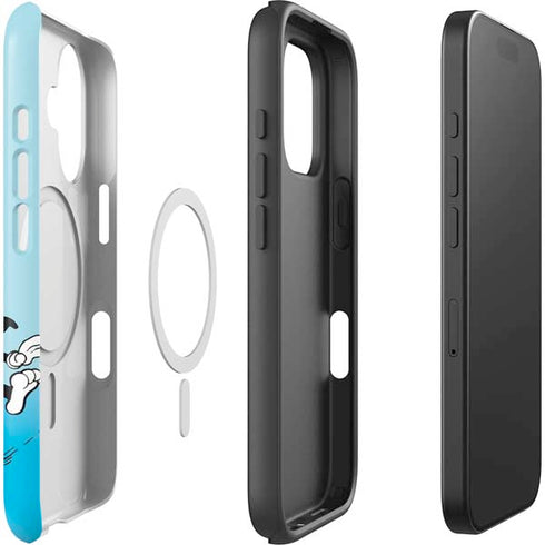 Betty Boop Surfing iPhone 16 Magsafe Impact Case