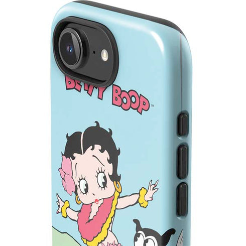 Betty Boop Surfing iPhone 16e Impact Case