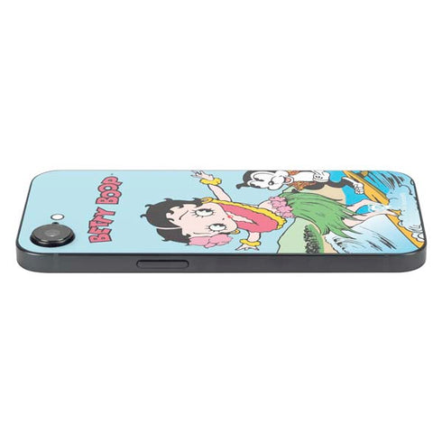 Betty Boop Surfing iPhone 16e Skin