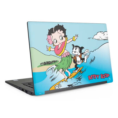 Betty Boop Surfing Dell Latitude Skin