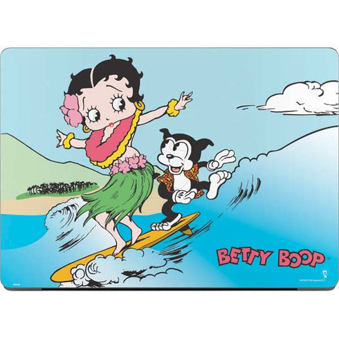 Betty Boop Surfing Apple MacBook Pro 14-inch Skin