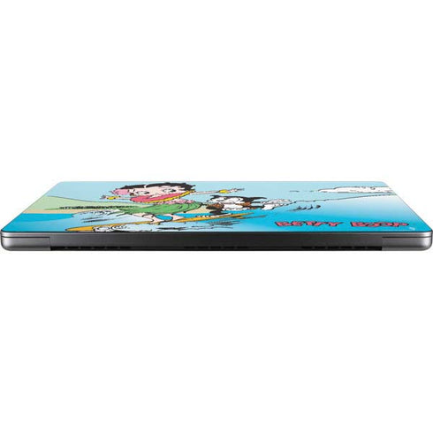 Betty Boop Surfing Apple MacBook Pro 14-inch Skin
