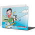 Betty Boop Surfing MacBook Cases