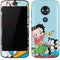 Betty Boop Surfing Moto E5 Play Skin