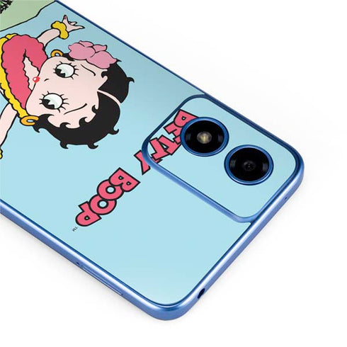 Betty Boop Surfing Moto G Play 4G (2024) Skin