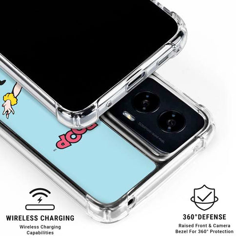 Betty Boop Surfing Moto G Power 5G (2024) Clear Case