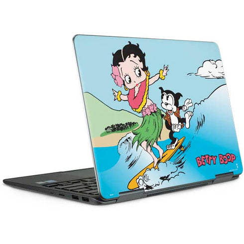 Betty Boop Surfing Notebook 9 Pro 13in (2017) Skin