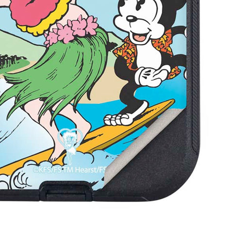 Betty Boop Surfing Otterbox Defender iPhone Skin