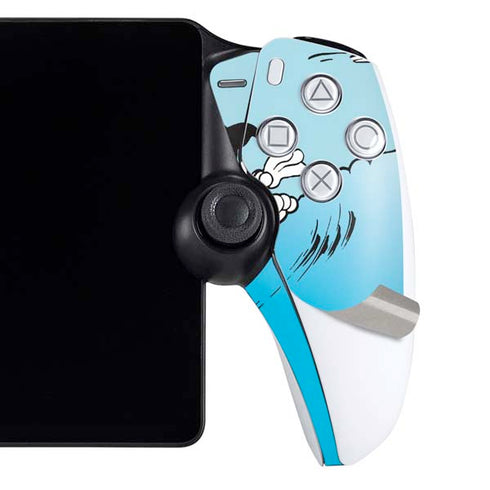 Betty Boop Surfing PlayStation Portal Remote Player Skin