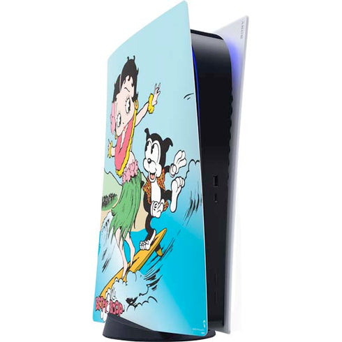 Betty Boop Surfing PlayStation PS5 Skins