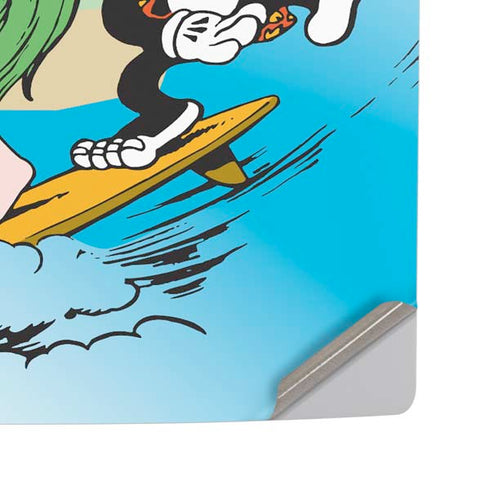 Betty Boop Surfing PS5 Pro Disk Console Skin