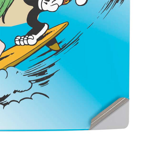 Betty Boop Surfing PS5 Slim Digital Edition Console Skin