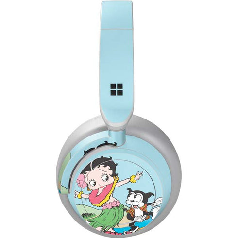 Betty Boop Surfing Surface Headphones Skin