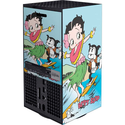 Betty Boop Surfing Xbox Series X Bundle Skin