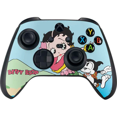 Betty Boop Surfing Xbox Series X Skins