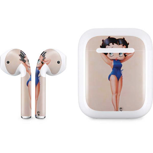 Betty Boop Swimsuit Apple AirPods Skin