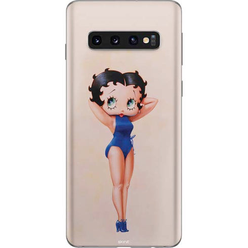 Betty Boop Swimsuit Galaxy S10 Skin