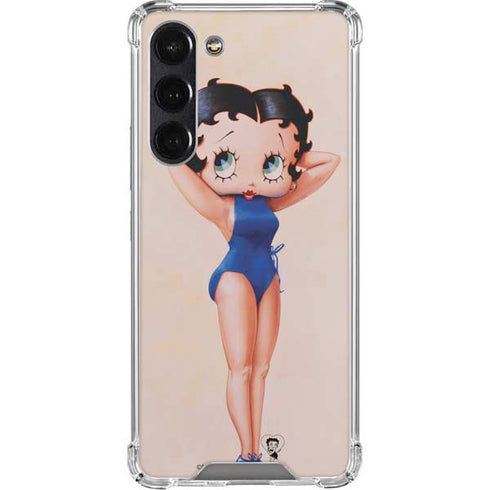 Betty Boop Swimsuit Galaxy S24 FE Clear Case