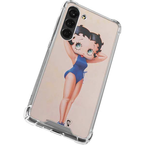 Betty Boop Swimsuit Galaxy S24 FE Clear Case