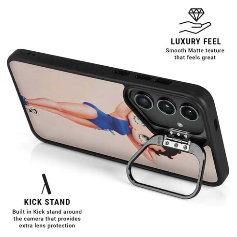 Betty Boop Swimsuit Galaxy S24 FE Kickstand Case