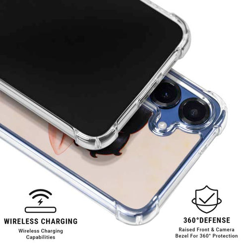 Betty Boop Swimsuit Galaxy S25 Clear Case