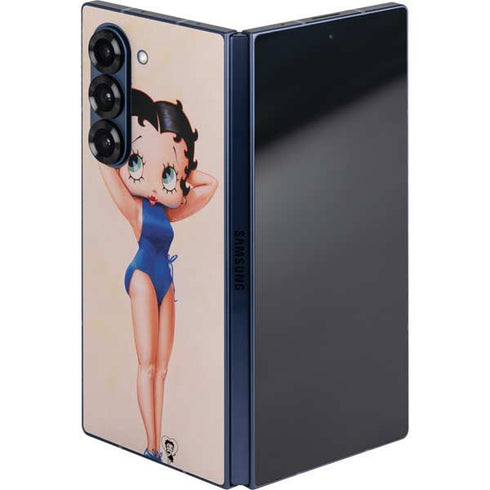 Betty Boop Swimsuit Galaxy Z Fold6 Skin