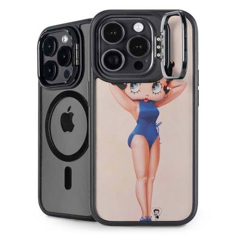 Betty Boop Swimsuit iPhone 14 Pro Kickstand Case