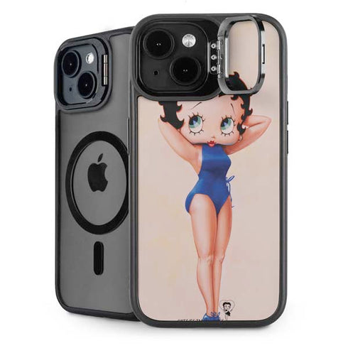 Betty Boop Swimsuit iPhone 15 Plus Kickstand Case