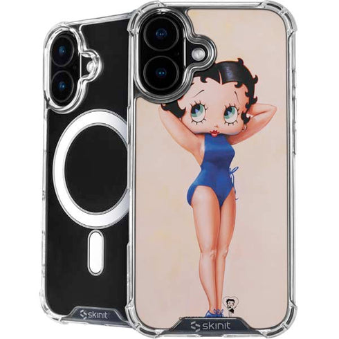 Betty Boop Swimsuit iPhone 16 MagSafe Case