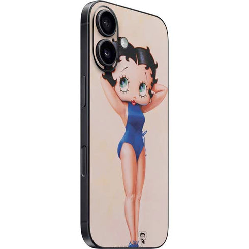 Betty Boop Swimsuit iPhone 16 Plus Skin