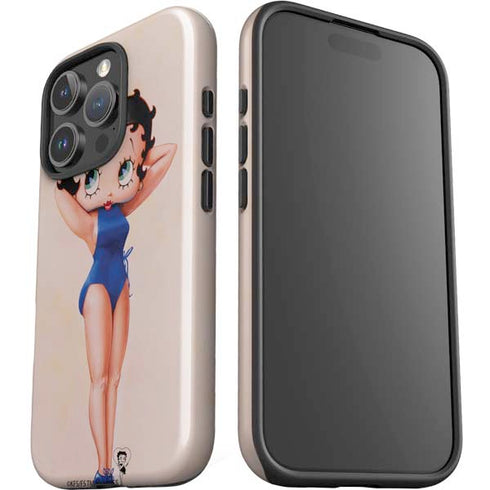 Betty Boop Swimsuit iPhone 16 Pro Max Impact Case