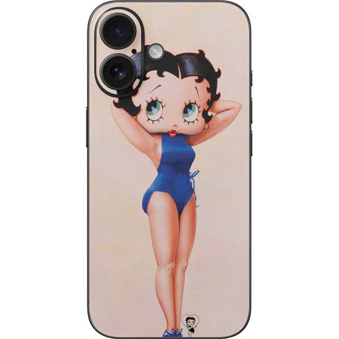 Betty Boop Swimsuit iPhone 16 Skin