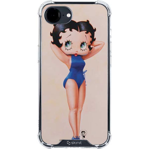 Betty Boop Swimsuit iPhone 16e Clear Case