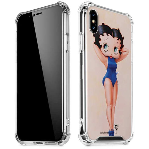 Betty Boop Swimsuit iPhone X/XS Clear Case