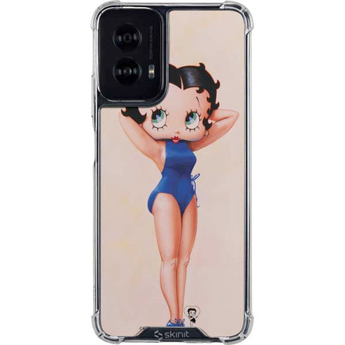 Betty Boop Swimsuit Moto G Power 5G (2024) Clear Case