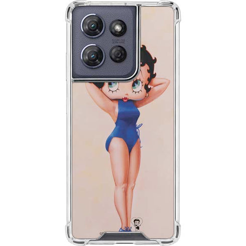 Betty Boop Swimsuit Moto G Power 5G (2025) Clear Case