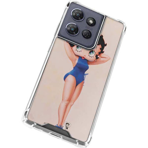 Betty Boop Swimsuit Moto G Power 5G (2025) Clear Case