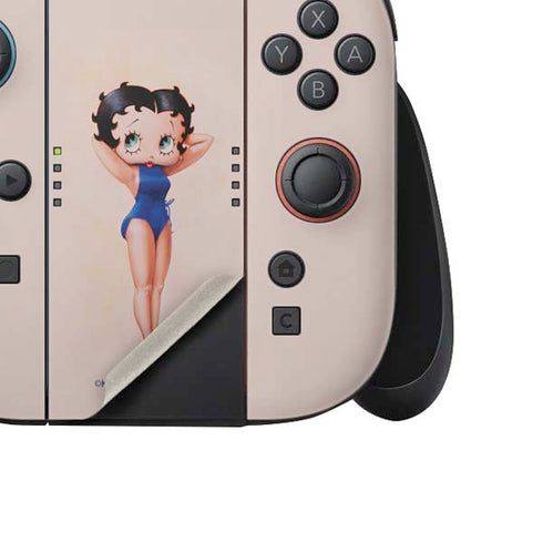 Betty Boop Swimsuit Nintendo Switch 2 (2025) Joy-Con Controller Skin