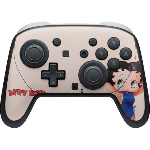 Betty Boop Swimsuit Nintendo Switch 2 (2025) Pro Controller Skin